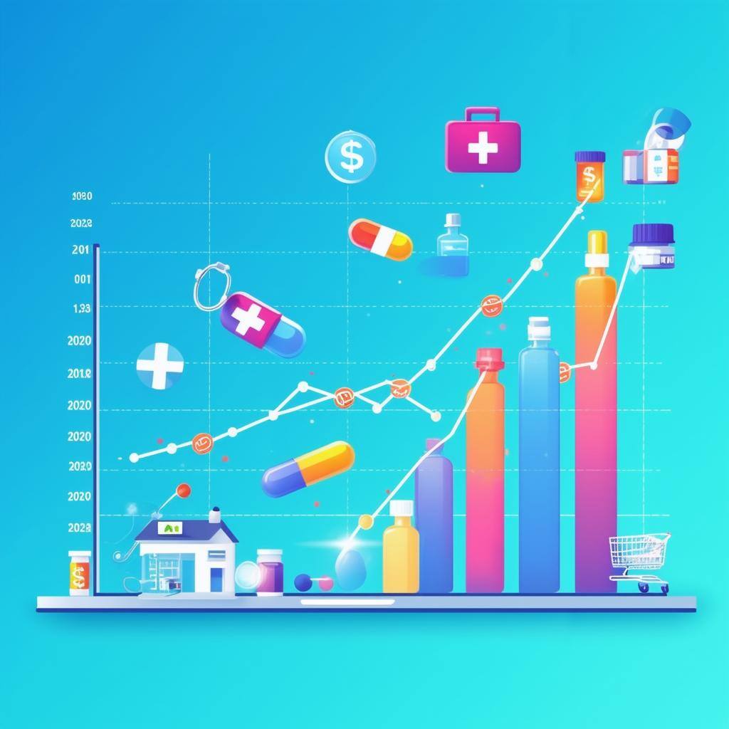 Health spending increases in a variety of sectors over time, showing where consumers may face the most risk.