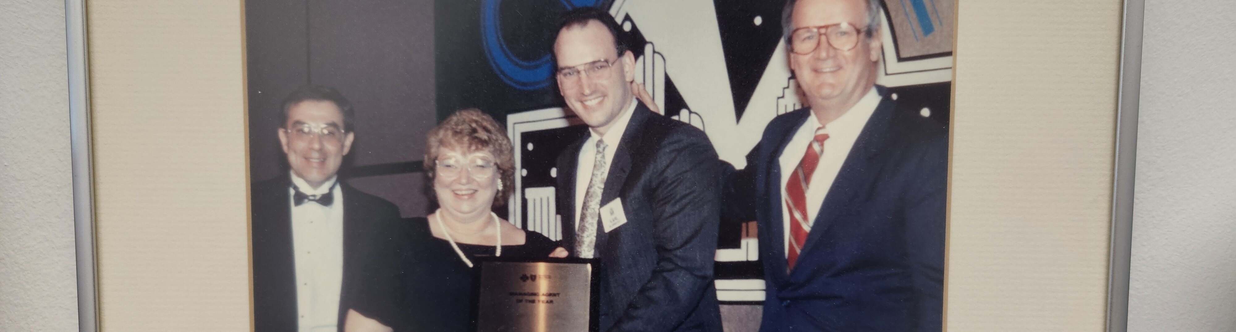 Karl and Gary giving out award (copy)