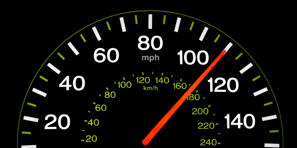 A speedometer pushes its limits, just as the income and resource limits increase.